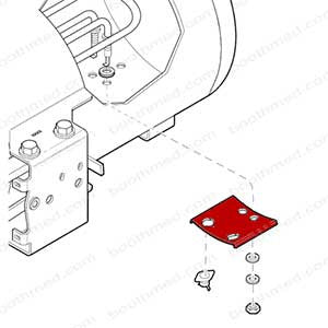 Booth Medical - Bracket, Thermostat Midmark M9/M11 Autoclave Part: 050-5206-00