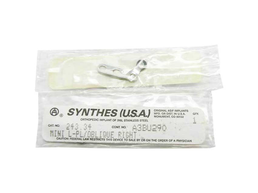 Booth Medical - Synthes Mini Locking Plate - 243.34