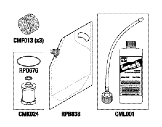 Compressor PM Kit For Dental Compressor - CMK185