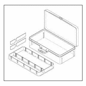 Case, Storge  for Sterrad NX and 100NX Sterilizers Part: RXC110