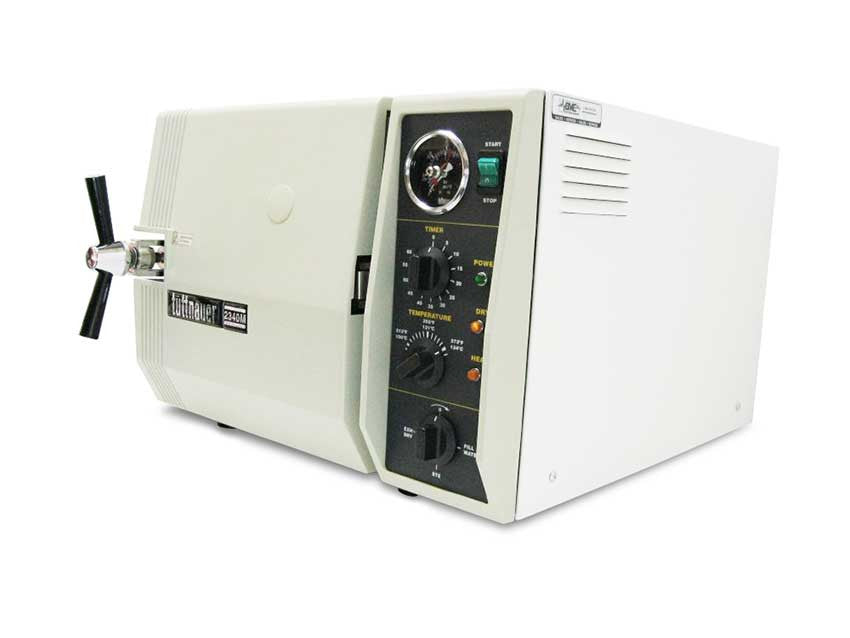Booth Medical - Tuttnauer 2340M Autoclave - Refurbished Classic Angle View