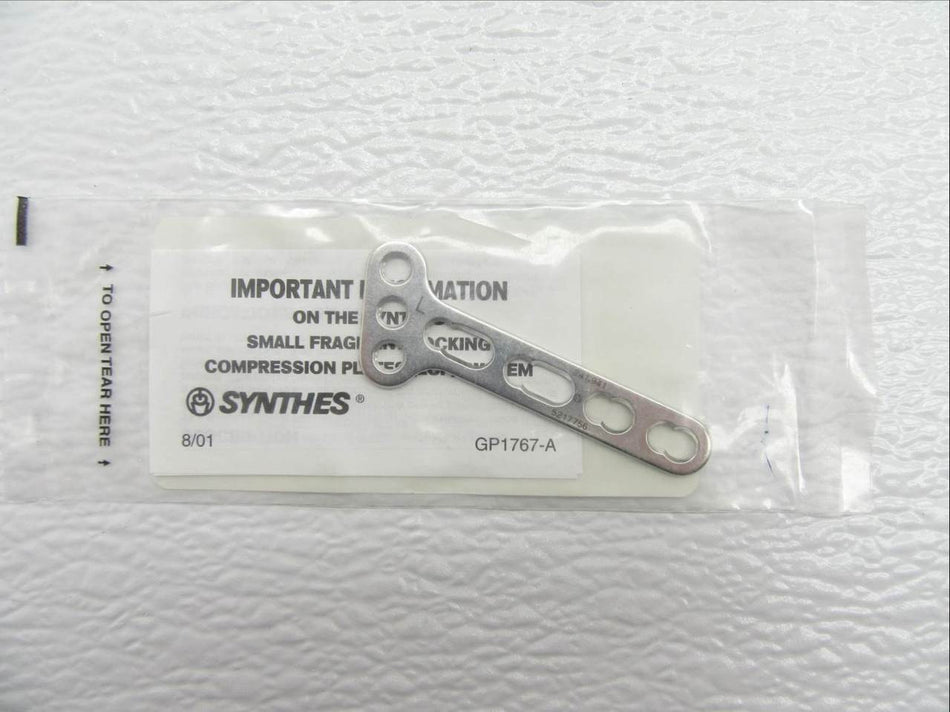 Booth Medical - Synthes 3.5mm LCP T-Plate 3H Head/4H Shaft - 241.941