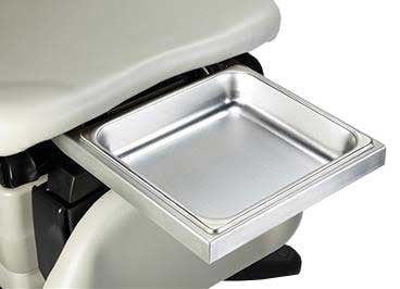 Gynecology debris tray system Midmark 630 Power Table Part: 9A555001