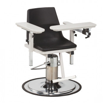 Booth Medical - Clinton 6330-P E-Z-Clean Hydraulic Blood Drawing Chair