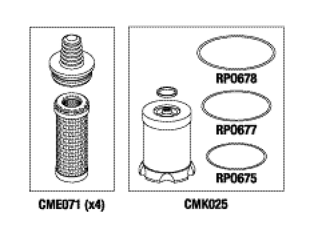 Compressor PM Kit For Dental Compressor - CMK156