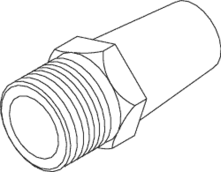 Purge Muffler For Dental Compressor - CMM017 (OEM No: 80330)