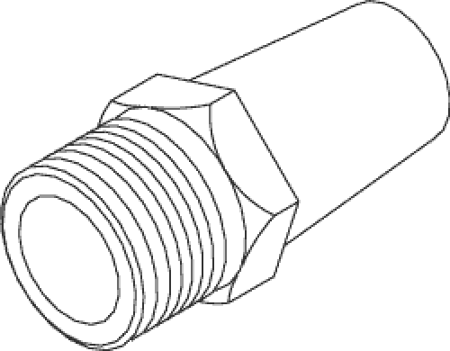Purge Muffler For Dental Compressor - CMM017 (OEM No: 80330)