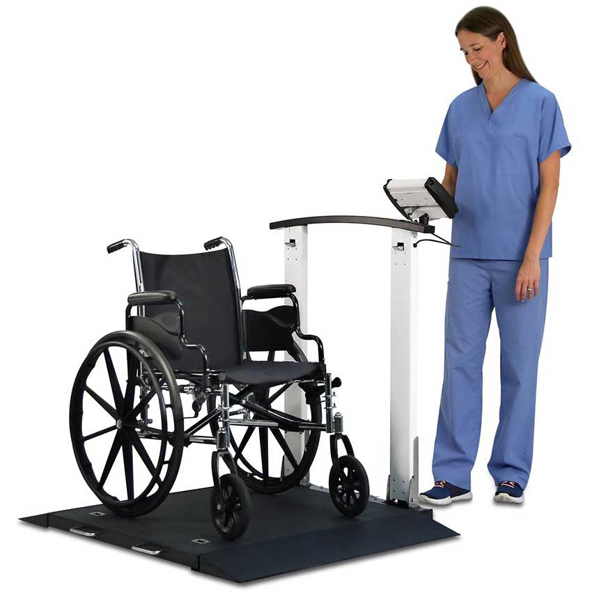 Detecto 6560 Portable Wheelchair - Booth Medical