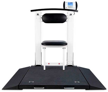 Detecto 6570 Wheel Chair Scale with Seat
