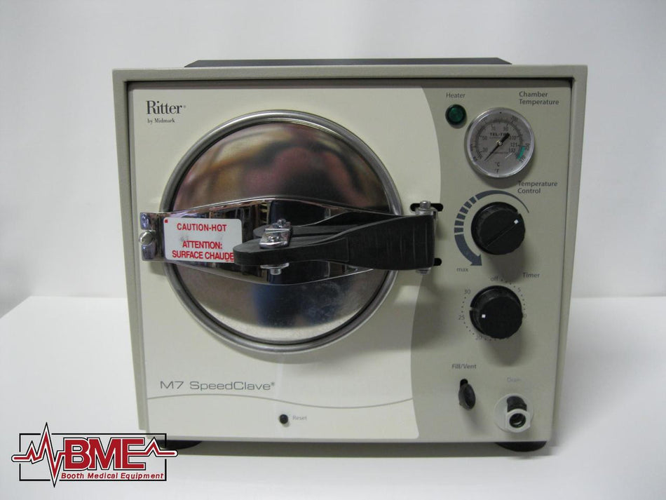 Booth Medical - Midmark Ritter M7-011 Refurbished Autoclave