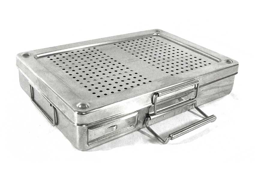 Booth Medical - Stainless Steel Instrument Basket -  2 x 8 x 11-1/2