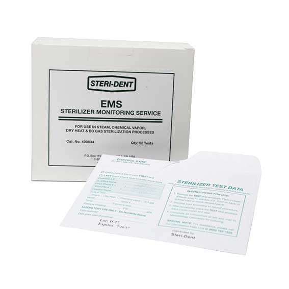Booth Medical - Dry Heat Spore Monitoring System, Mail-In Spore Test Kit - 400633