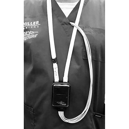 Schiller Medilog AR Holter System on Neck  