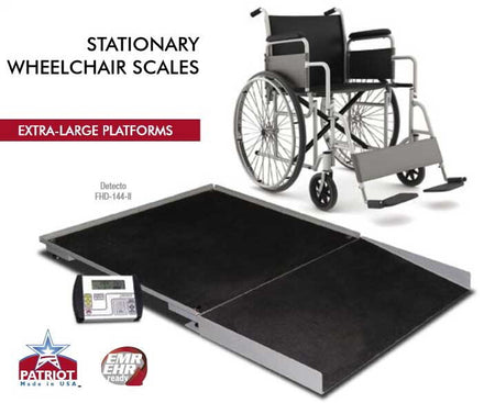 Detecto Stationary Wheelchair Scale FHD-144-ii