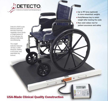 Detecto 6500 Wheelchair Scale