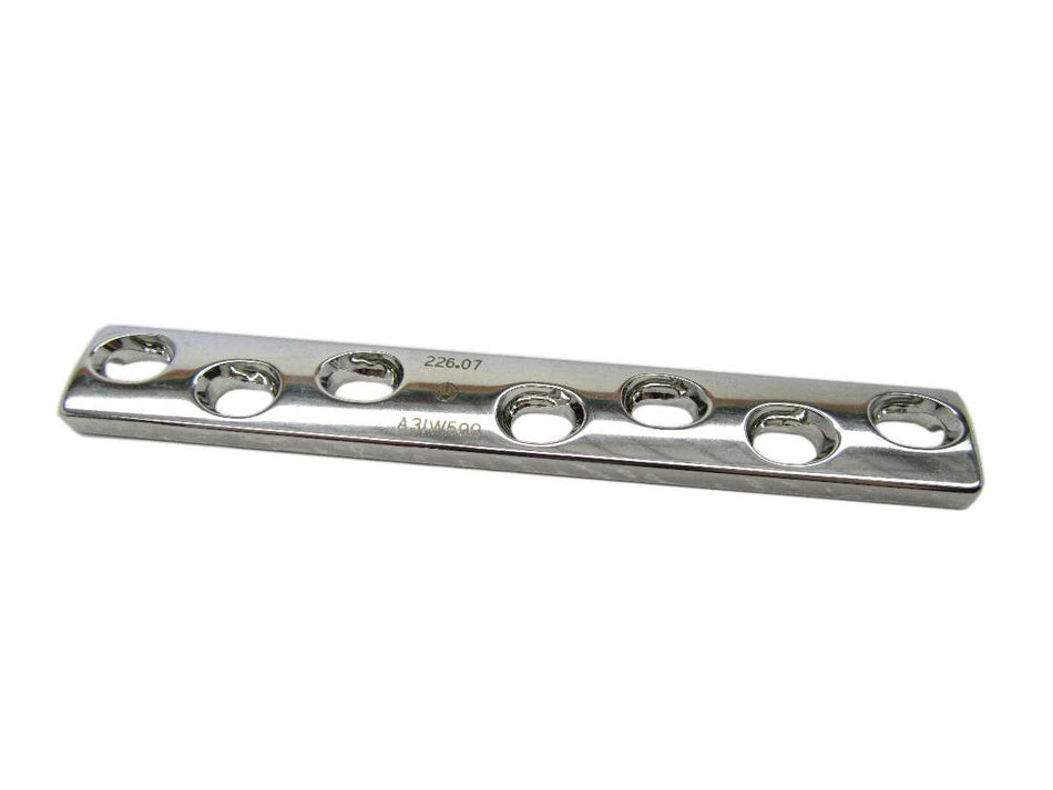 Booth Medical - Synthes 4.5mm Broad DCP Plate, 7 Holes, 119mm - 226.07