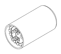 Booth Medical - Midmark Ritter - Capacitor 41-53 mf 330V (OEM Part No: 015-0437-03)