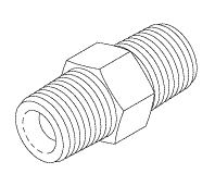 Male Connector (1/8" MPT) For Midmark - MIF247