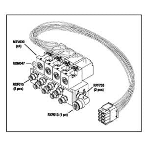 Manifold, Assy, DSD Medivators Endoscope Reprocessor Part: MM01-0028/MTA036