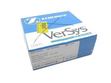 Booth Medical - Versys Hip System, Endo Femoral Head, 52mm - 7818-52