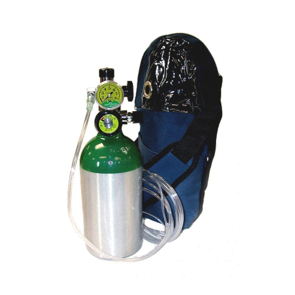 Mada M7 Oxy-Uni-Pak Portable Oxygen Kit -Adjustable Regulator-Shoulder Bag-1315ME