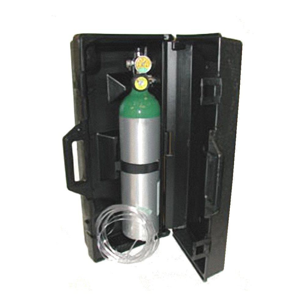Mada D Oxy-Uni-Pak Portable Oxygen Kit-MadaValve-Hard Case-1514ME