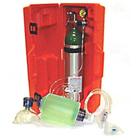 Booth Medical - Mada D Emergency Resuscitation Kit with Hard Carry Case - 1528BE