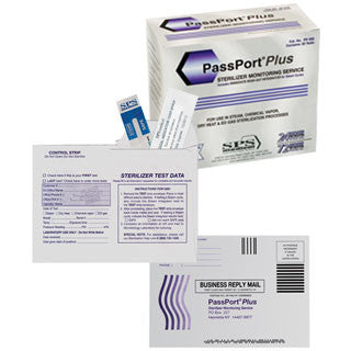 Booth Medical - Spore Test PassPort Plus Mail-In, 52/Box - PP-052
