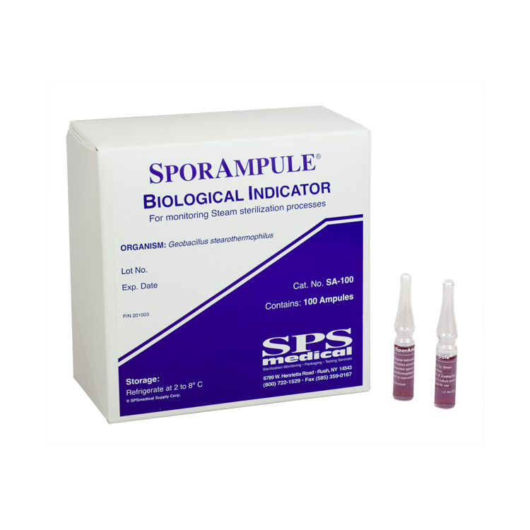 Booth Medical - SporAmpule Biological Indicators - SA-100