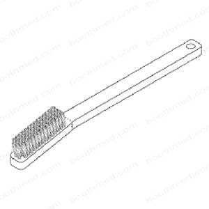 Brush, Handle For Cleaning Autoclaves Part: RPB795