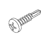 Booth Medical - Screw, Self Tapping /Midmark M9/11/7 Part: 040-0010-125/RPH673