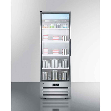 Accucold - 24" Wide Pharmacy Refrigerator - With Product Items 