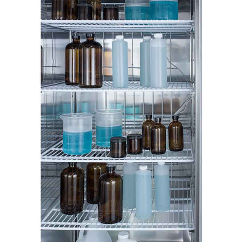 Accucold - Upright Pharmacy Refrigerator - 23 Cu.Ft. W/Product Items 
