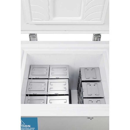 Accucold - 4.8 Cu.Ft. -85°C Ultra Low Chest Freezer - Interior W/Products