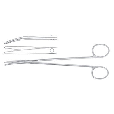Scissors, Metzenbaum, 7" Standard, Curved, Meisterhand SKU: MH5-182