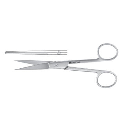 Miltex O.R. Scissors, 4-3/4" Straight, Sharp/Sharp OR Grade Meisterhand SKU:MH5-2