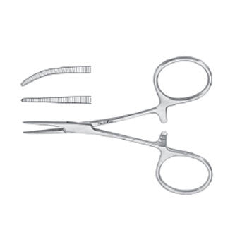 Forceps, Hartman Mosquito 3-1/2", Curved, Meisterhand SKU: MH7-26