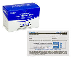 Booth Medical - STEAMPlus Tray Record Card - TRC050